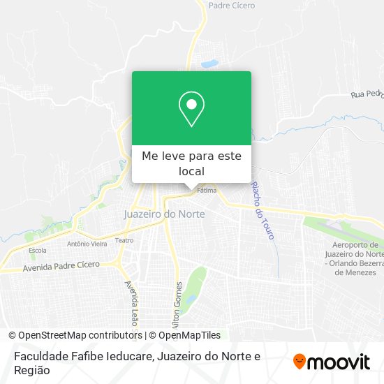 Faculdade Fafibe Ieducare mapa