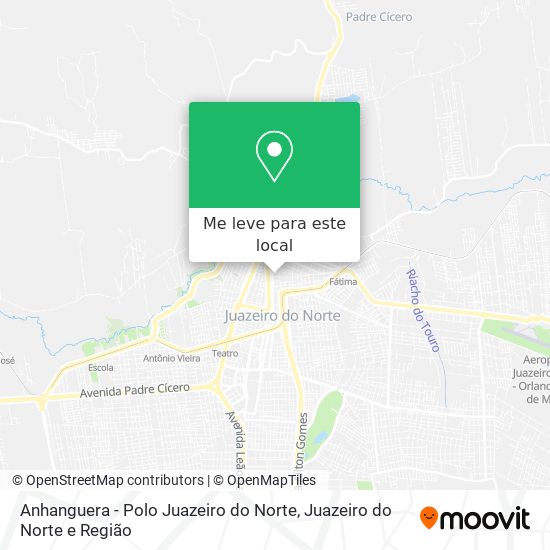 Anhanguera - Polo Juazeiro do Norte mapa