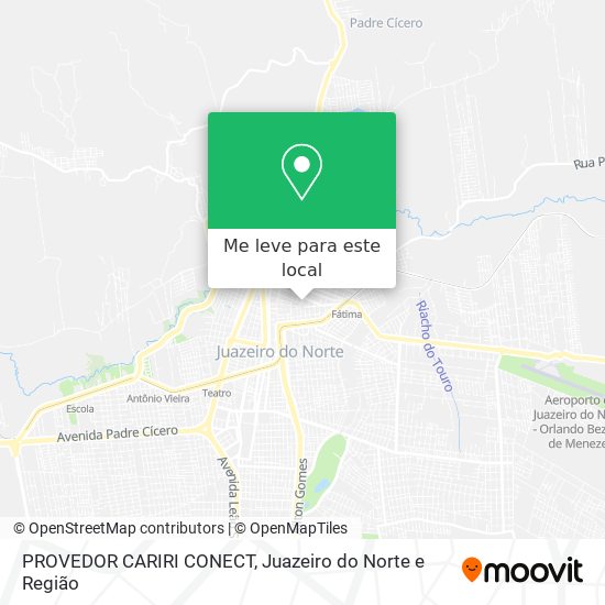PROVEDOR CARIRI CONECT mapa