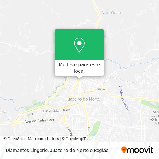 Diamantes Lingerie mapa