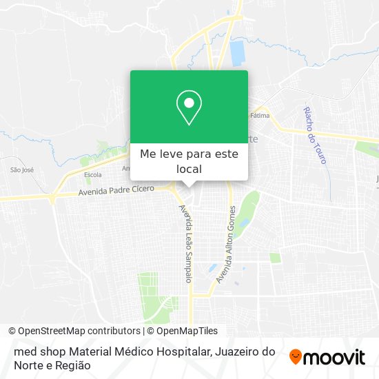 med shop Material Médico Hospitalar mapa