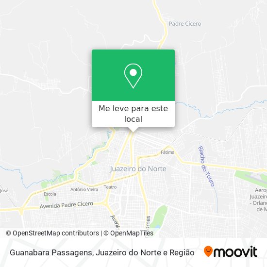 Guanabara Passagens mapa