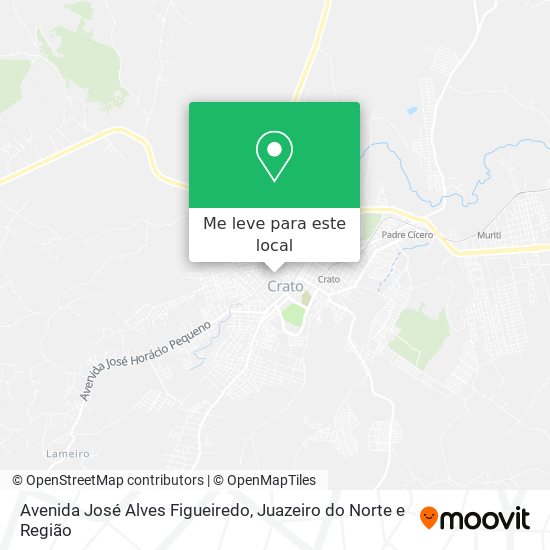 Avenida José Alves Figueiredo mapa