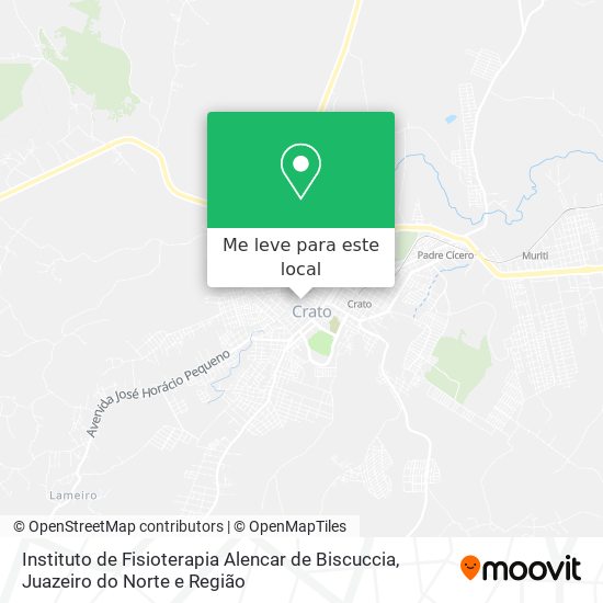 Instituto de Fisioterapia Alencar de Biscuccia mapa