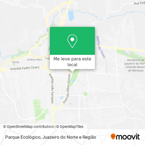 Parque Ecológico mapa