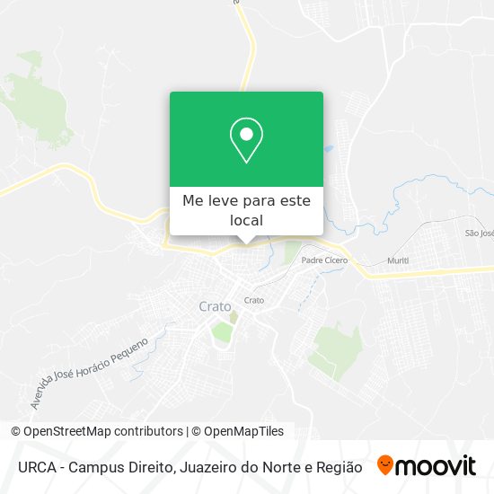 URCA -  Campus Direito mapa