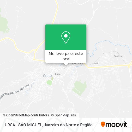 URCA - SÃO MIGUEL mapa