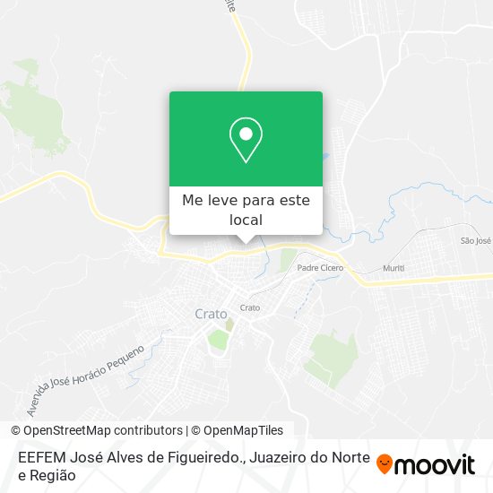 EEFEM José Alves de Figueiredo. mapa