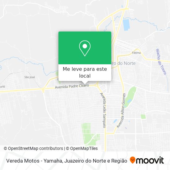 Vereda Motos - Yamaha mapa