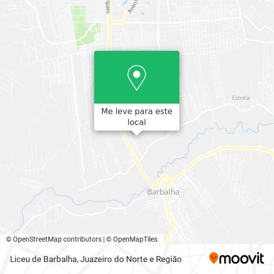 Liceu de Barbalha mapa
