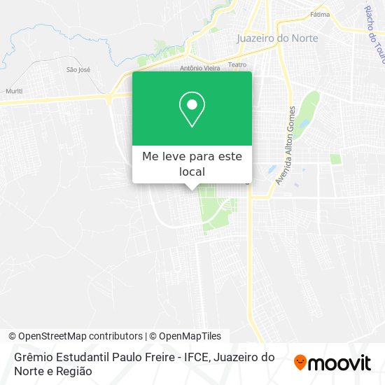 Grêmio Estudantil Paulo Freire - IFCE mapa