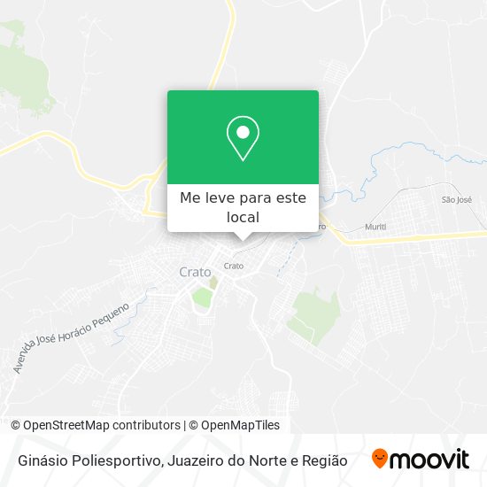 Ginásio Poliesportivo mapa