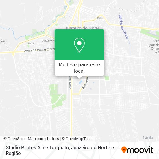 Studio Pilates Aline Torquato mapa