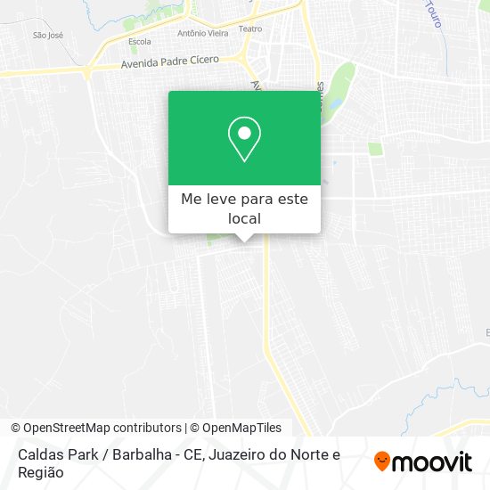 Caldas Park / Barbalha - CE mapa
