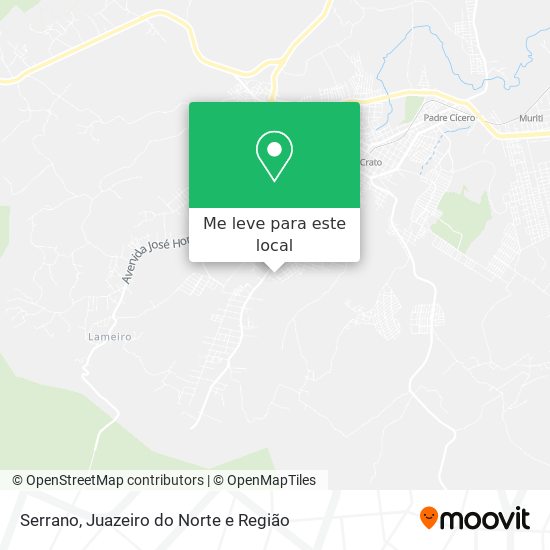 Serrano mapa