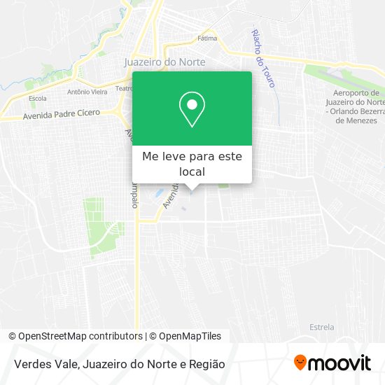 Verdes Vale mapa