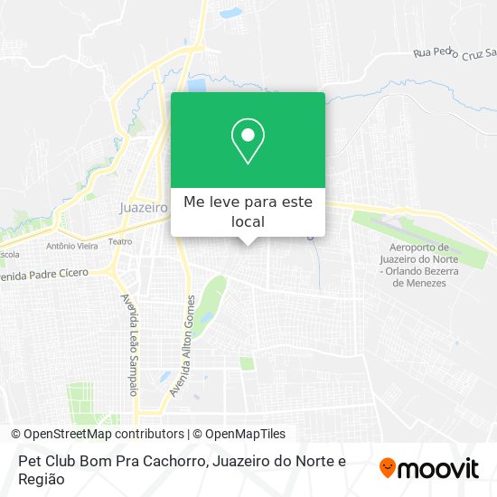 Pet Club Bom Pra Cachorro mapa