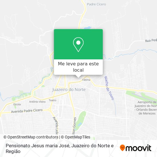 Pensionato Jesus maria José mapa