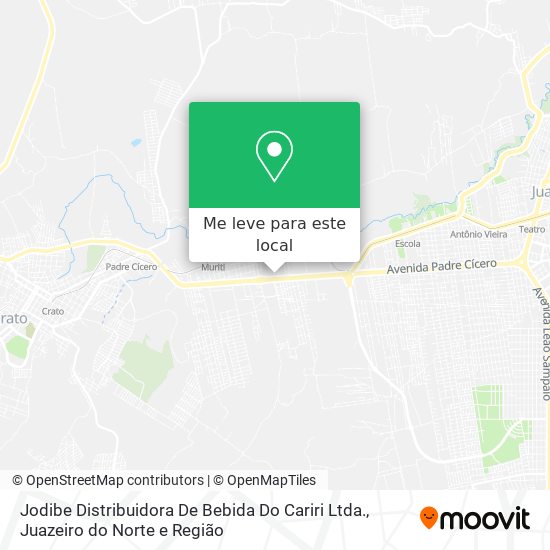Jodibe Distribuidora De Bebida Do Cariri Ltda. mapa