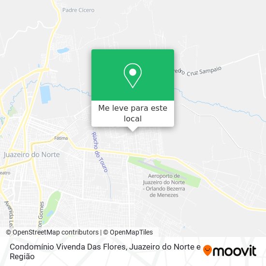 Condomínio Vivenda Das Flores mapa