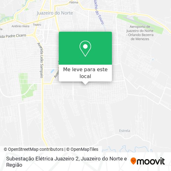 Subestação Elétrica Juazeiro 2 mapa