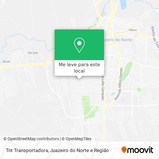 Tnt Transportadora mapa