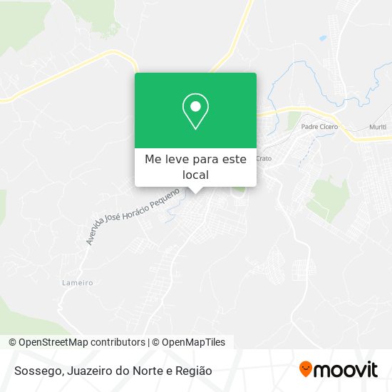 Sossego mapa