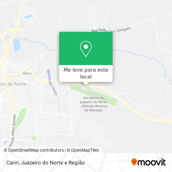 Cariri mapa