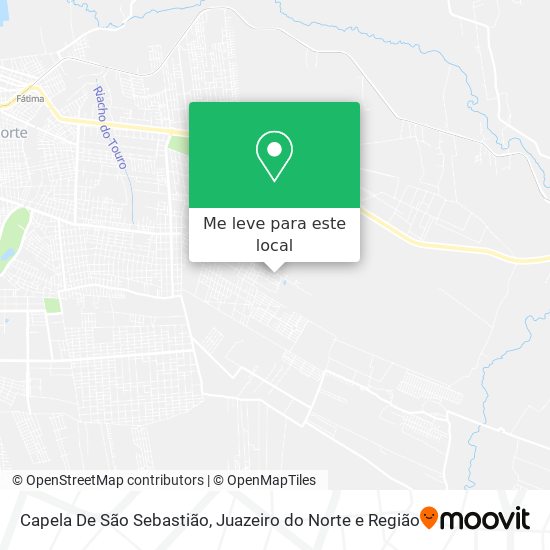 Capela De São Sebastião mapa
