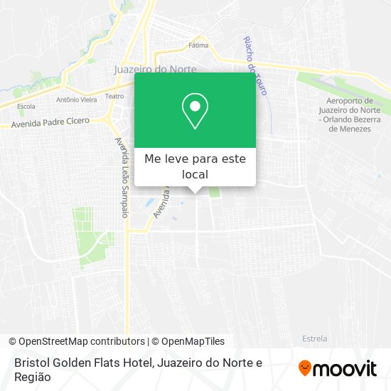 Bristol Golden Flats Hotel mapa