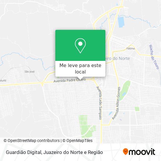 Guardião Digital mapa