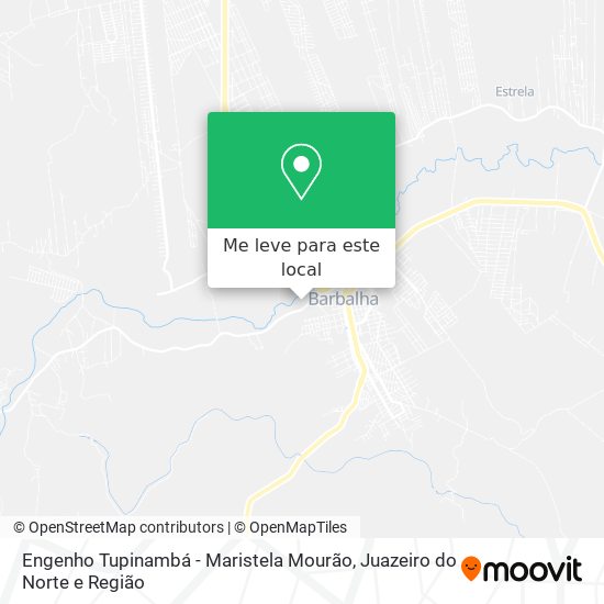 Engenho Tupinambá - Maristela Mourão mapa