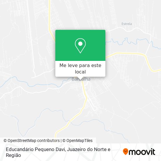 Educandário Pequeno Davi mapa