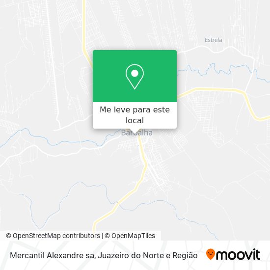 Mercantil Alexandre sa mapa