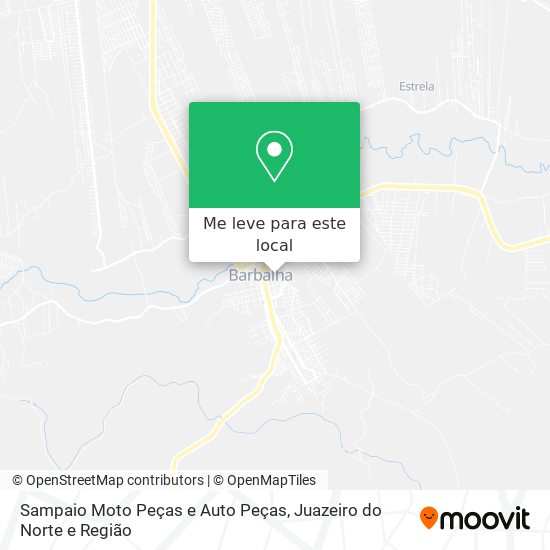 Sampaio Moto Peças e Auto Peças mapa