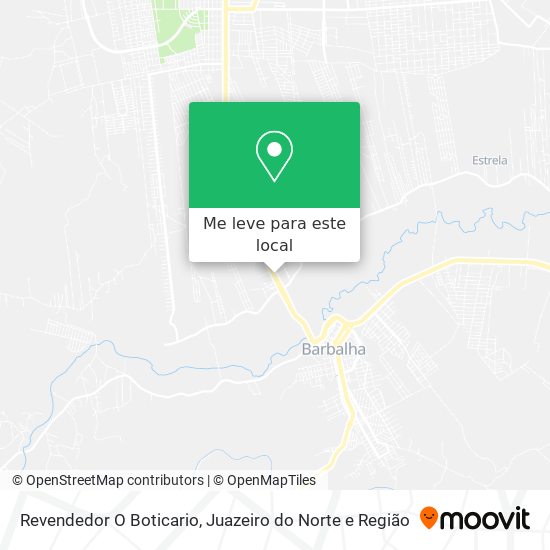 Revendedor O Boticario mapa