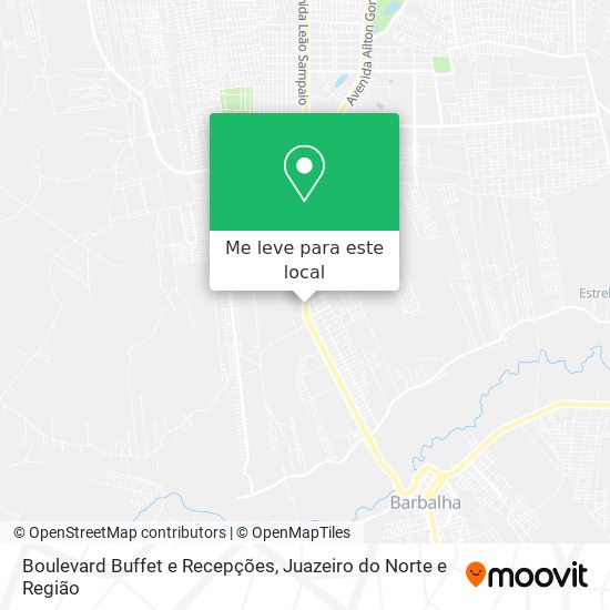 Boulevard Buffet e Recepções mapa