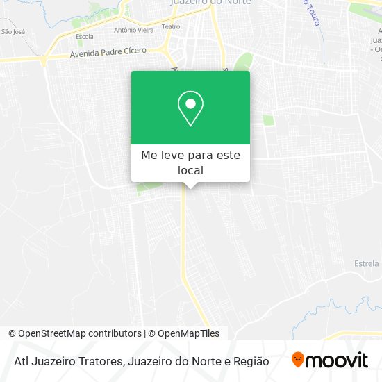 Atl Juazeiro Tratores mapa
