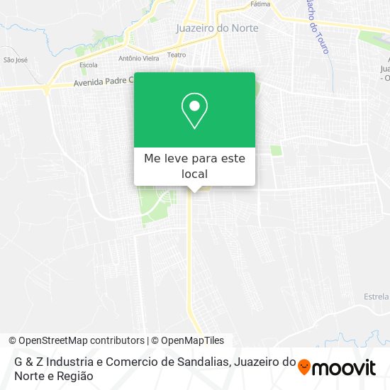 G & Z Industria e Comercio de Sandalias mapa