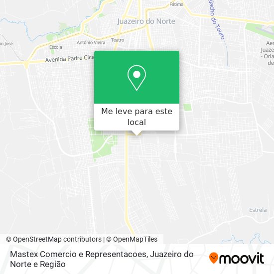 Mastex Comercio e Representacoes mapa