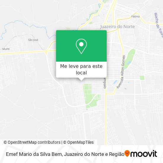 Emef Mario da Silva Bem mapa