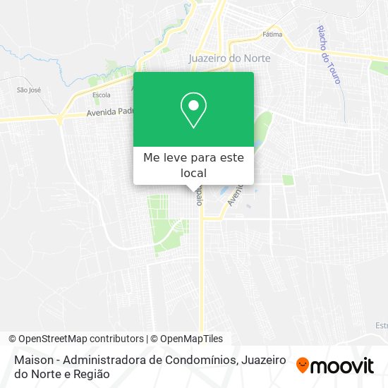 Maison - Administradora de Condomínios mapa