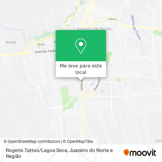 Rogerio Tattoo/Lagoa Seca mapa
