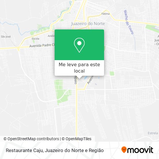 Restaurante Caju mapa