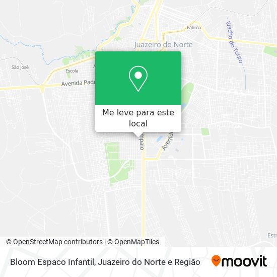 Bloom Espaco Infantil mapa
