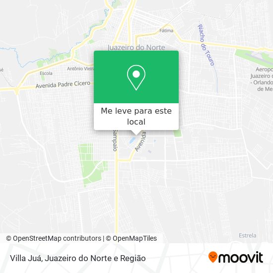 Villa Juá mapa