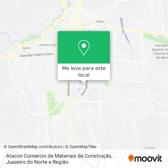 Atacon Comercio de Materiais de Construção mapa