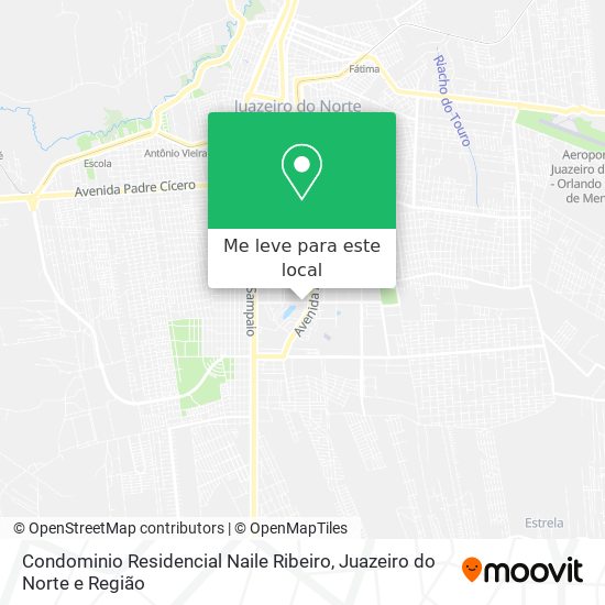 Condominio Residencial Naile Ribeiro mapa