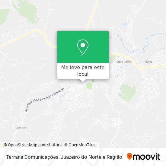 Terrana Comunicações mapa