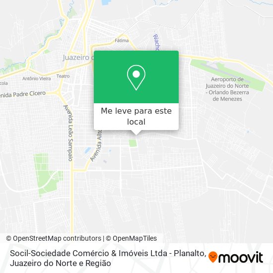 Socil-Sociedade Comércio & Imóveis Ltda - Planalto mapa